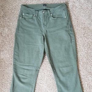 Gap Curvy True Skinny Jeans - Green